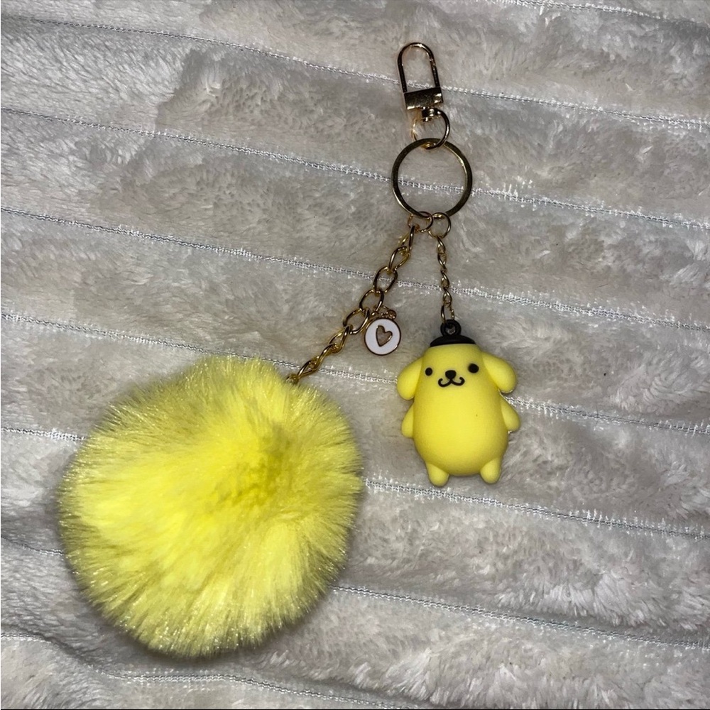 New! Homemade Pompompurin Keychain